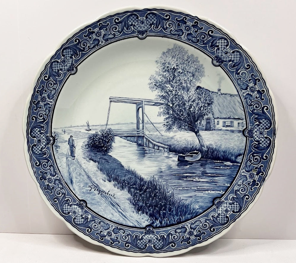 Boch Delfts Wall Plate for Royal Sphinx