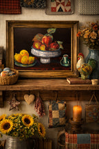 Oil Painting Still Life on Wood Panel by Lynn Ruth Miller
