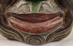 Indigenous Vintage Wall Mask Carved and Painted