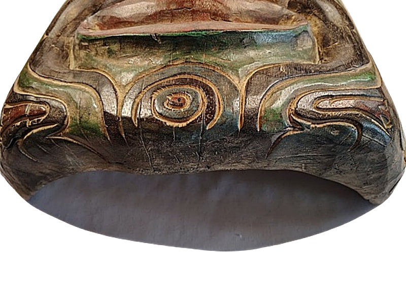 Hand Carved Indonesian Wall Mask Large