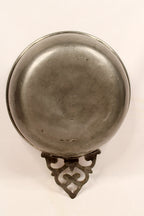 Large Vintage French Pewter Porringer by Les Etains de Paris