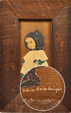 Oils on Canvas Framed Amish Children by Dolores Hackenberger