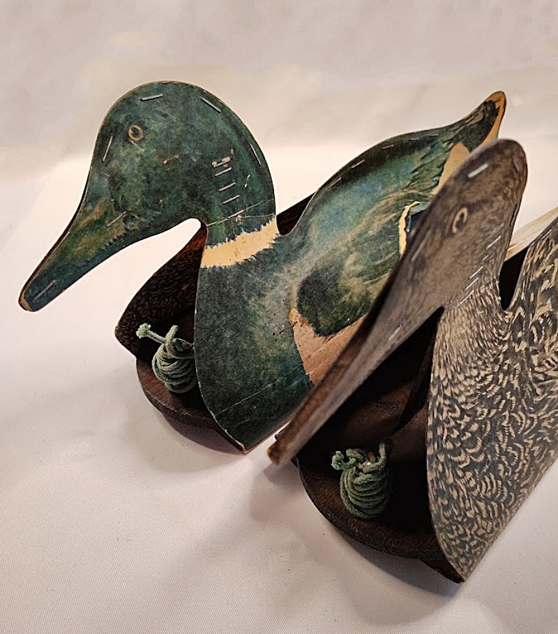 Johnsons Folding Duck Decoys String view
