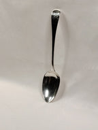 Antique Sterling Silver Serving Spoon London England