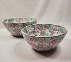 Pottery Spongeware Bowls by Kenneth George
