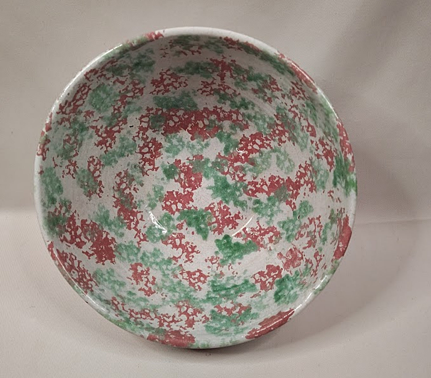 Pottery Spongeware Bowls by Kenneth George