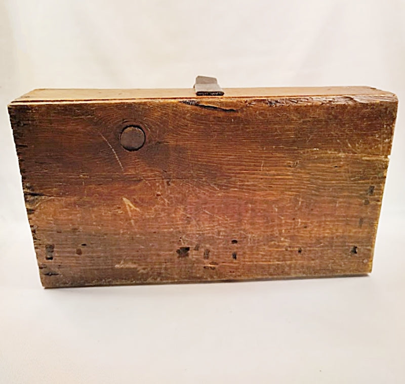Handmade Primitive Wood Carrier