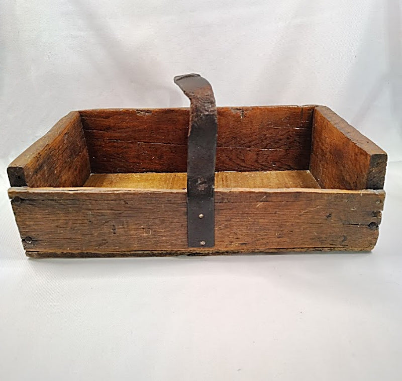 Handmade Primitive Wood Carrier
