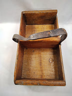 Handmade Primitive Wood Carrier