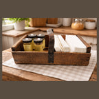 Handmade Primitive Wood Carrier