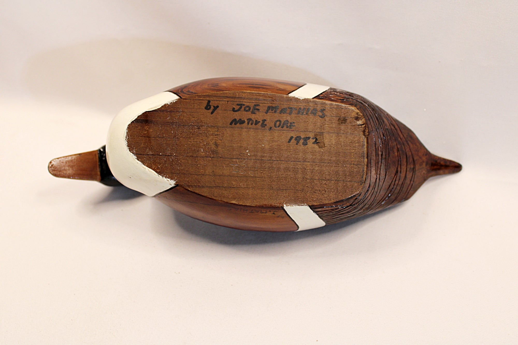 Oregon Pintail Duck Decoy by Joe Mathias