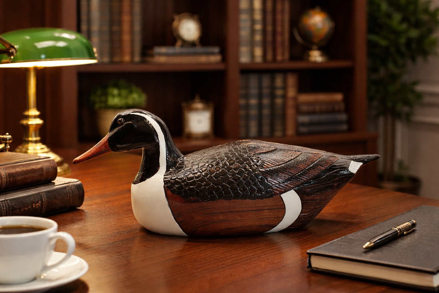 Oregon Pintail Duck Decoy by Joe Mathias