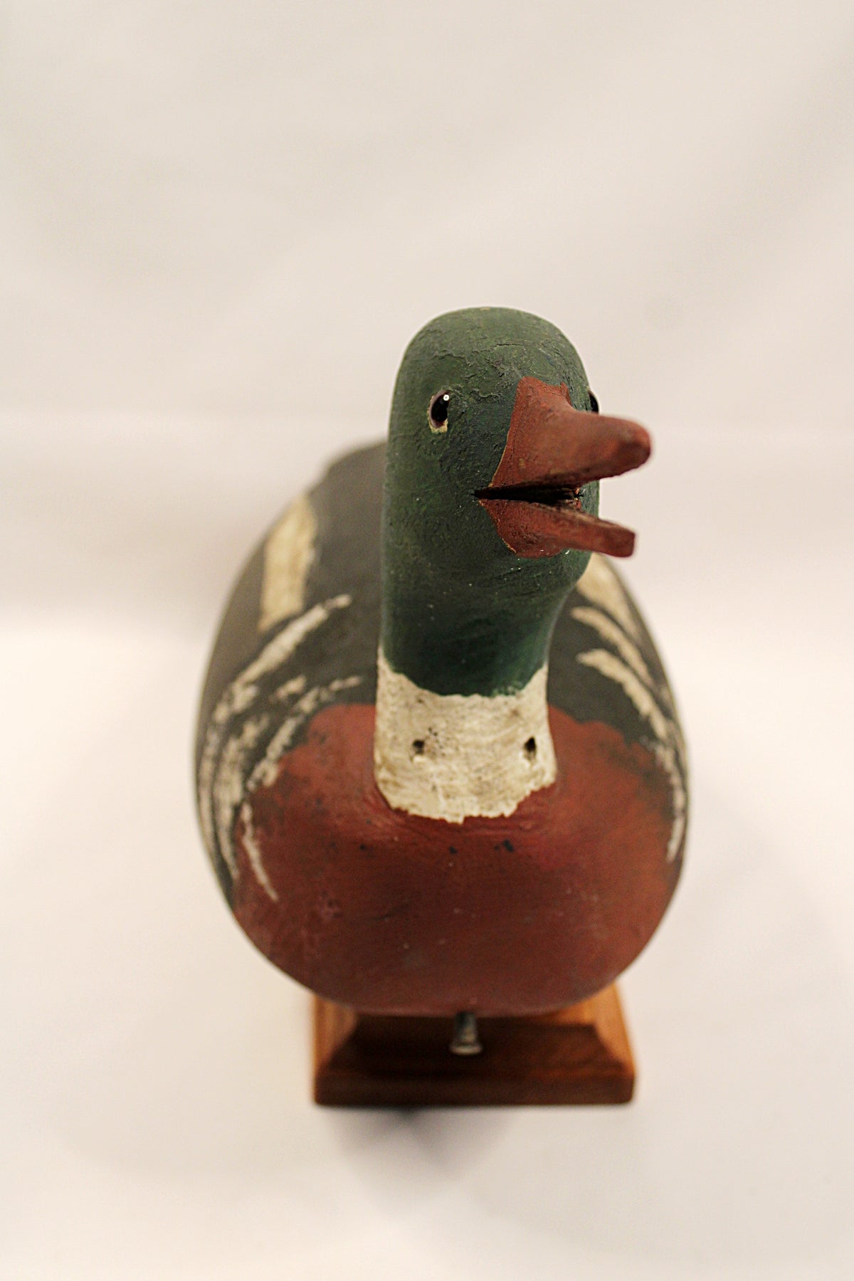 CHARLESW.WATERFIELDRedBreastedMerganserDecoy-Facing-Full-Front