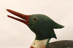 Red Breasted Merganser Drake Decoy Signed CWW