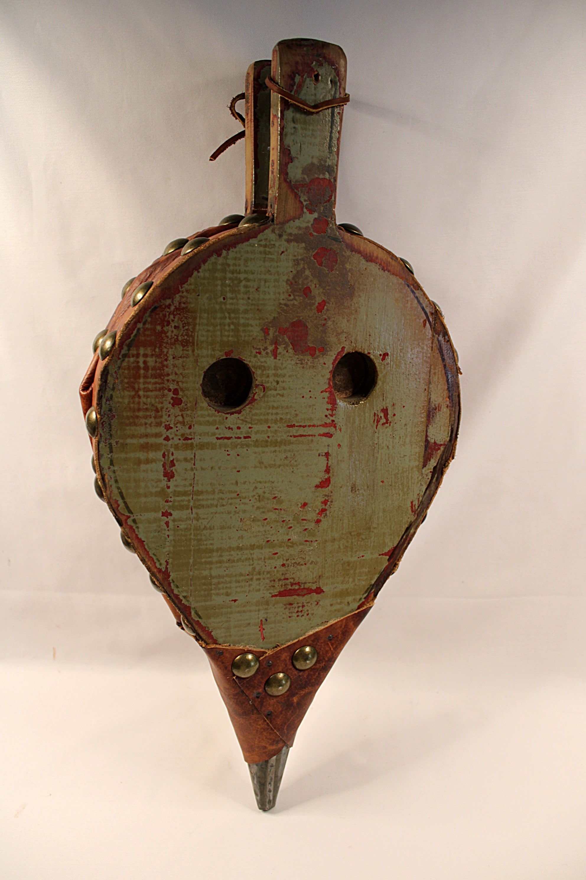 Handmade Folk Art Antique Fireplace Bellows