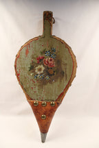 Handmade Folk Art Antique Fireplace Bellows