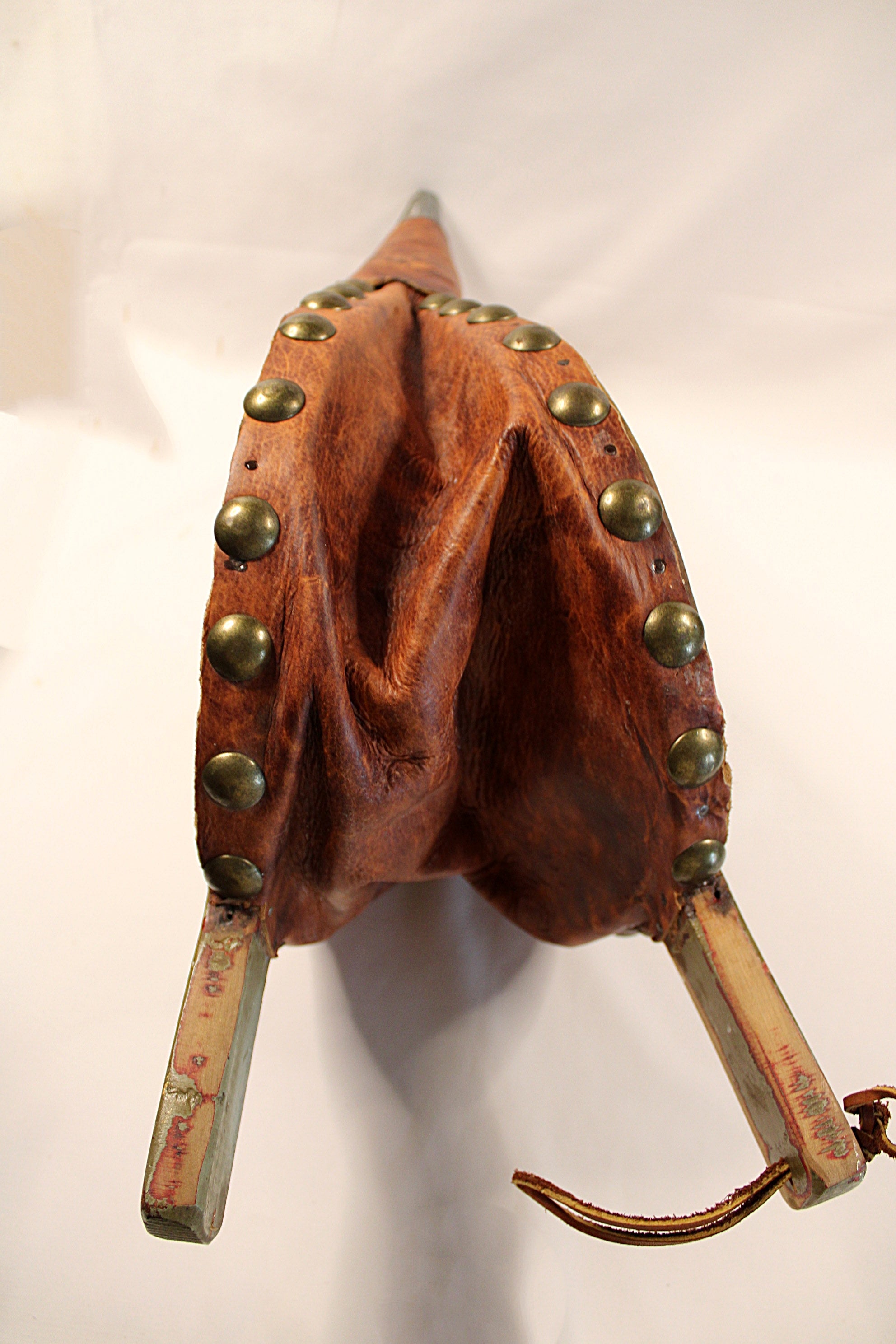 Handmade Folk Art Antique Fireplace Bellows