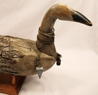 Vintage Wood Swan by Chris Boone