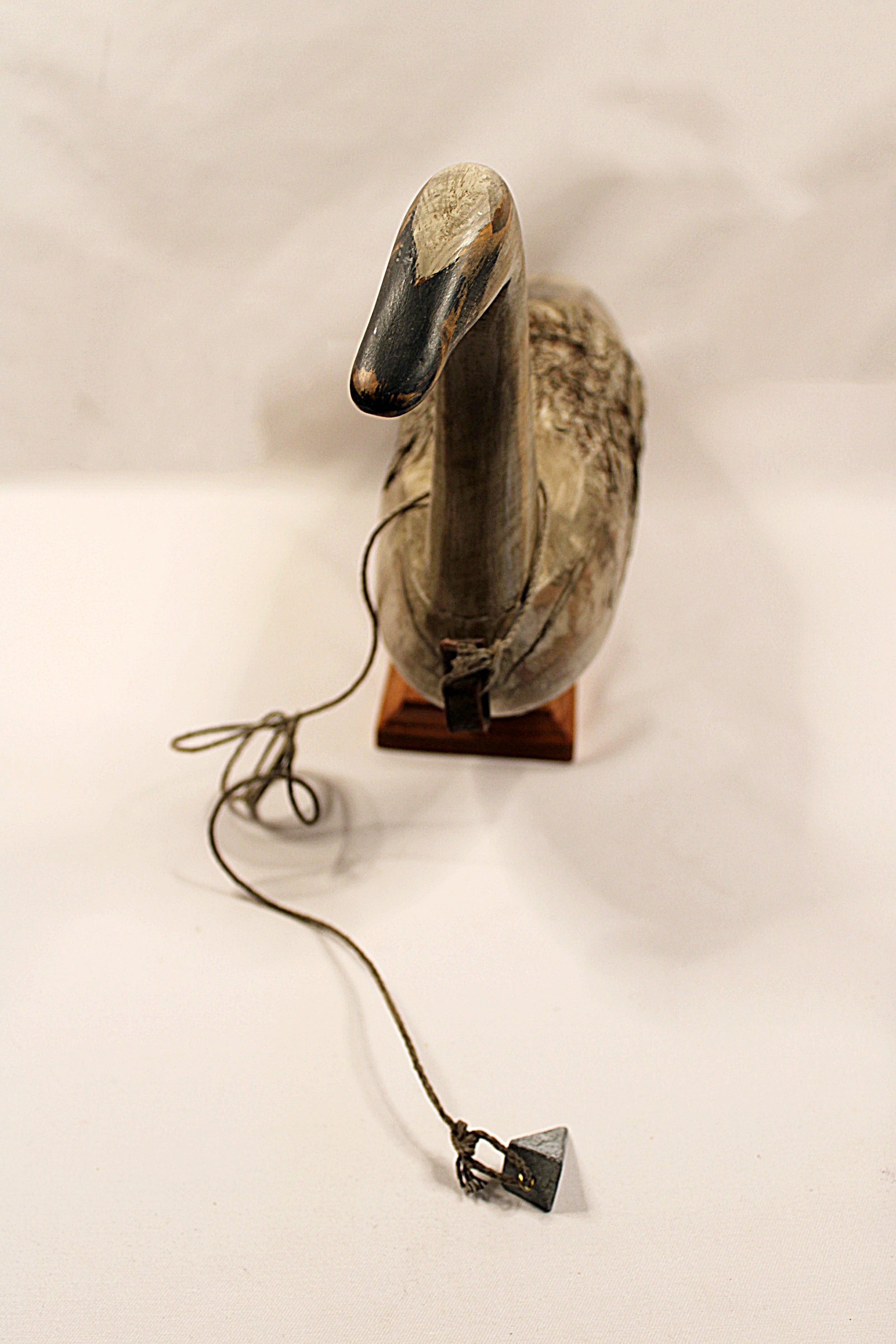 Vintage Wood Swan by Chris Boone