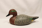 J. Rinker Vintage Duck Decoy Green-Winged Teal Drake