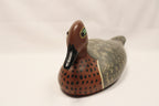 J. Rinker Vintage Duck Decoy Green-Winged Teal Drake
