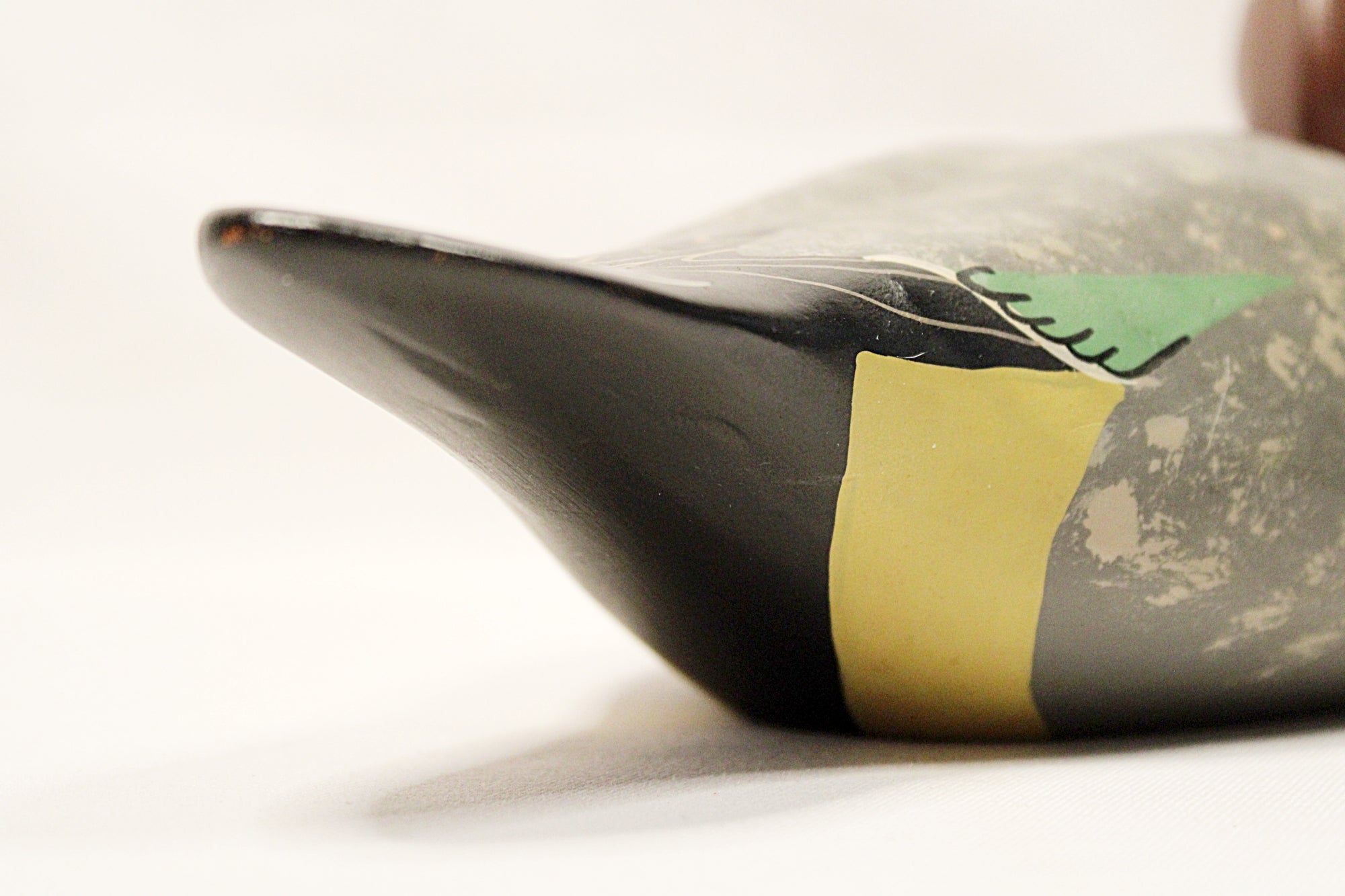 J. Rinker Vintage Duck Decoy Green-Winged Teal Drake