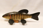 Smallmouth Bass Ice Fishing Decoy by Steve Robbins Limited Series