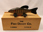 Smallmouth Bass Ice Fishing Decoy by Steve Robbins Limited Series