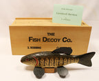 Smallmouth Bass Ice Fishing Decoy by Steve Robbins Limited Series