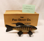 Smallmouth Bass Ice Fishing Decoy by Steve Robbins Limited Series