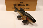 Smallmouth Bass Ice Fishing Decoy by Steve Robbins Limited Series