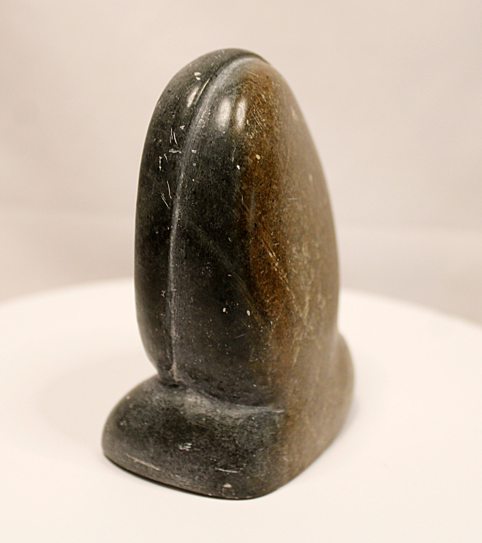 Canada Tag Inuit Stone Authentic Sculpture