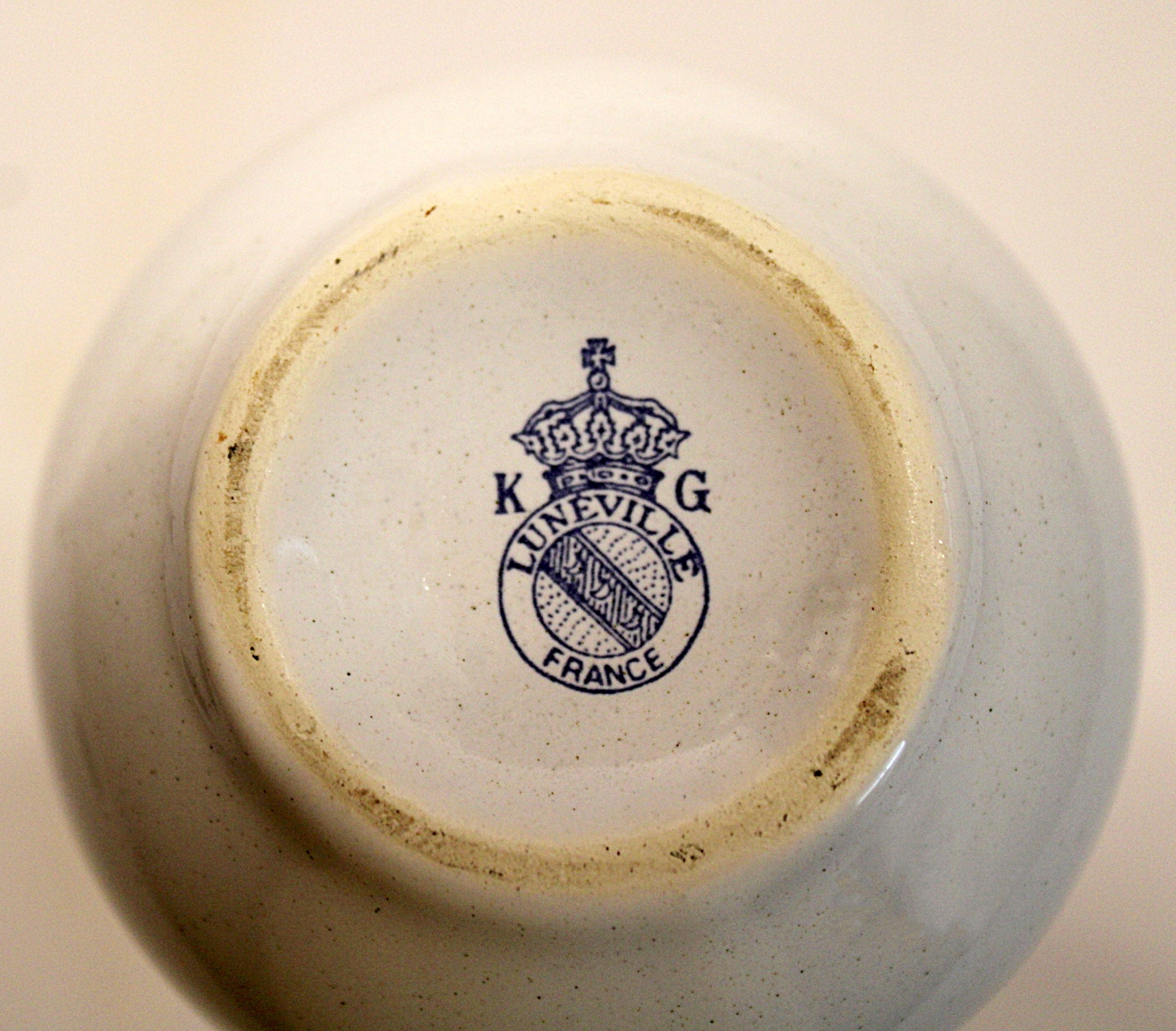 French Faience Vase  Les Coqs by Keller and Guerin 1880 -  1922
