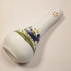 French Faience Vase  Les Coqs by Keller and Guerin 1880 -  1922