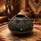 Blackware Jar by Robert Naranjo
