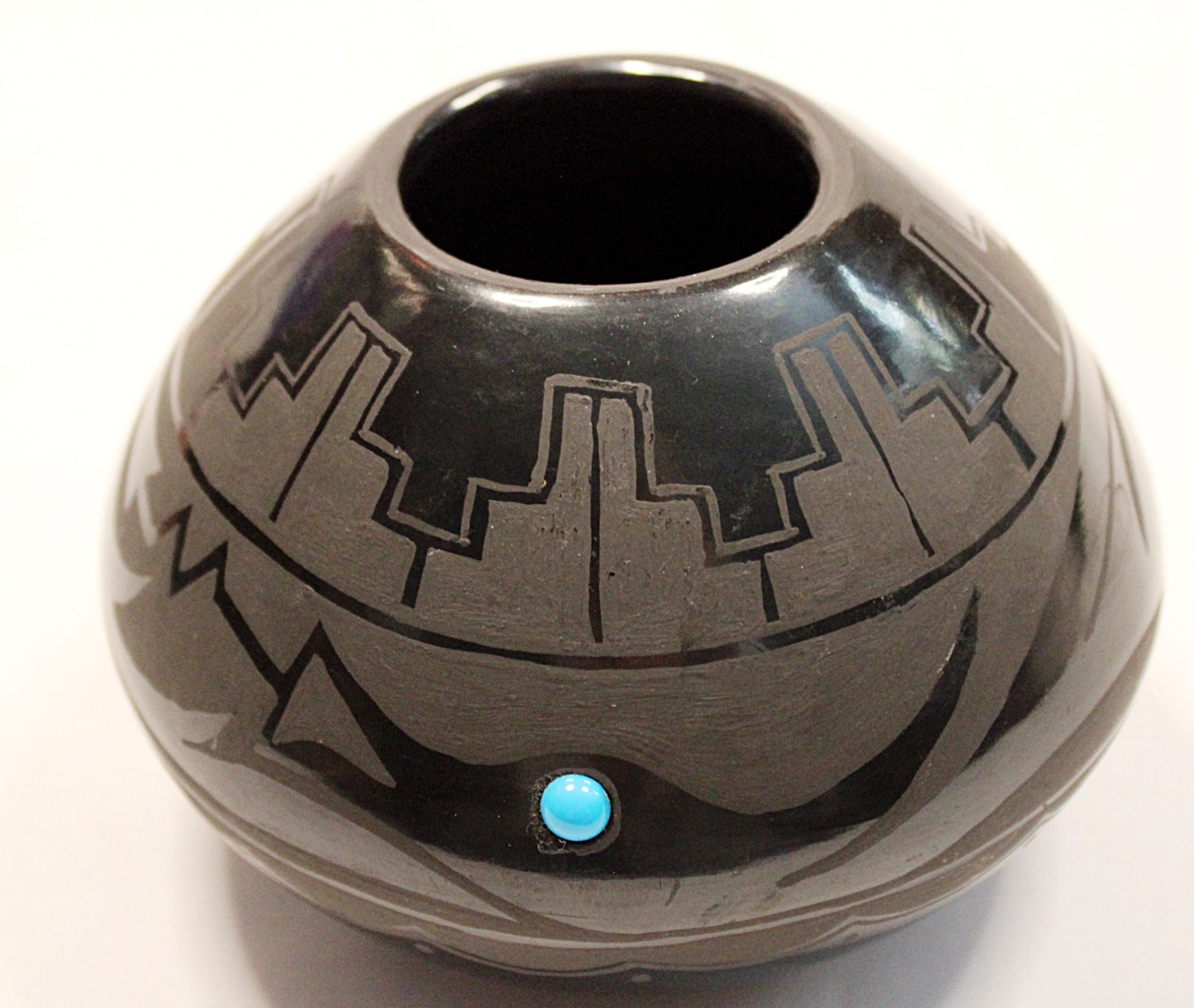 Blackware Jar by Robert Naranjo