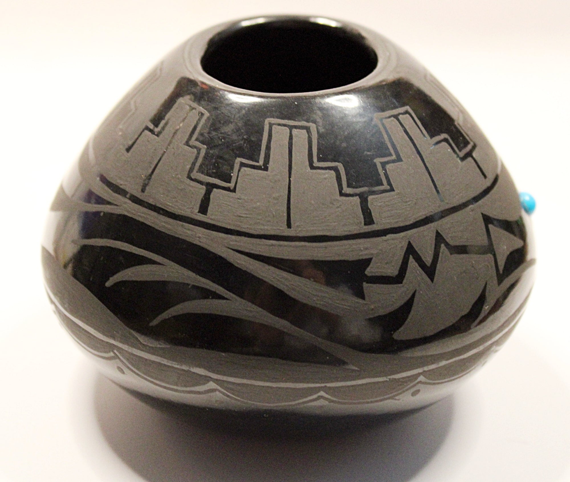 Blackware Jar by Robert Naranjo