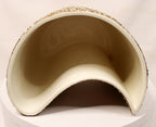 Rocky Mountain MCM Pottery Vase Gilded Pebbled Lava Glaze