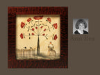 Ann Rea Theorem Shaker Lady Oil Painting on Velvet
