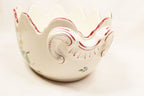 1892 French Faience Jardiniere K and G Luneville Old Strasbourg Pattern Rare