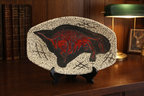 Red Bull Mid Century Modern Fat Lava Bowl