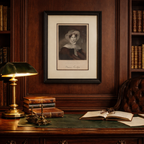 Marcia Van Ness Historical Antique Steel Engraving