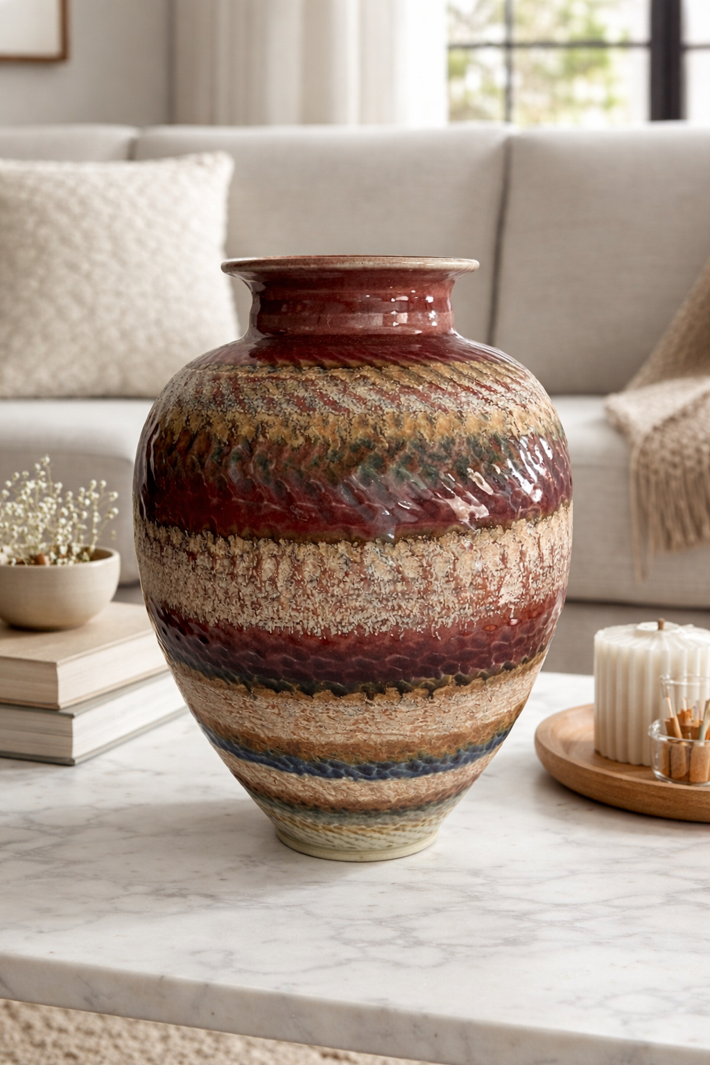 Art Pottery Vase by Joseph Panacci Canada