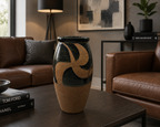 Terracotta Studio Art Pottery Vase