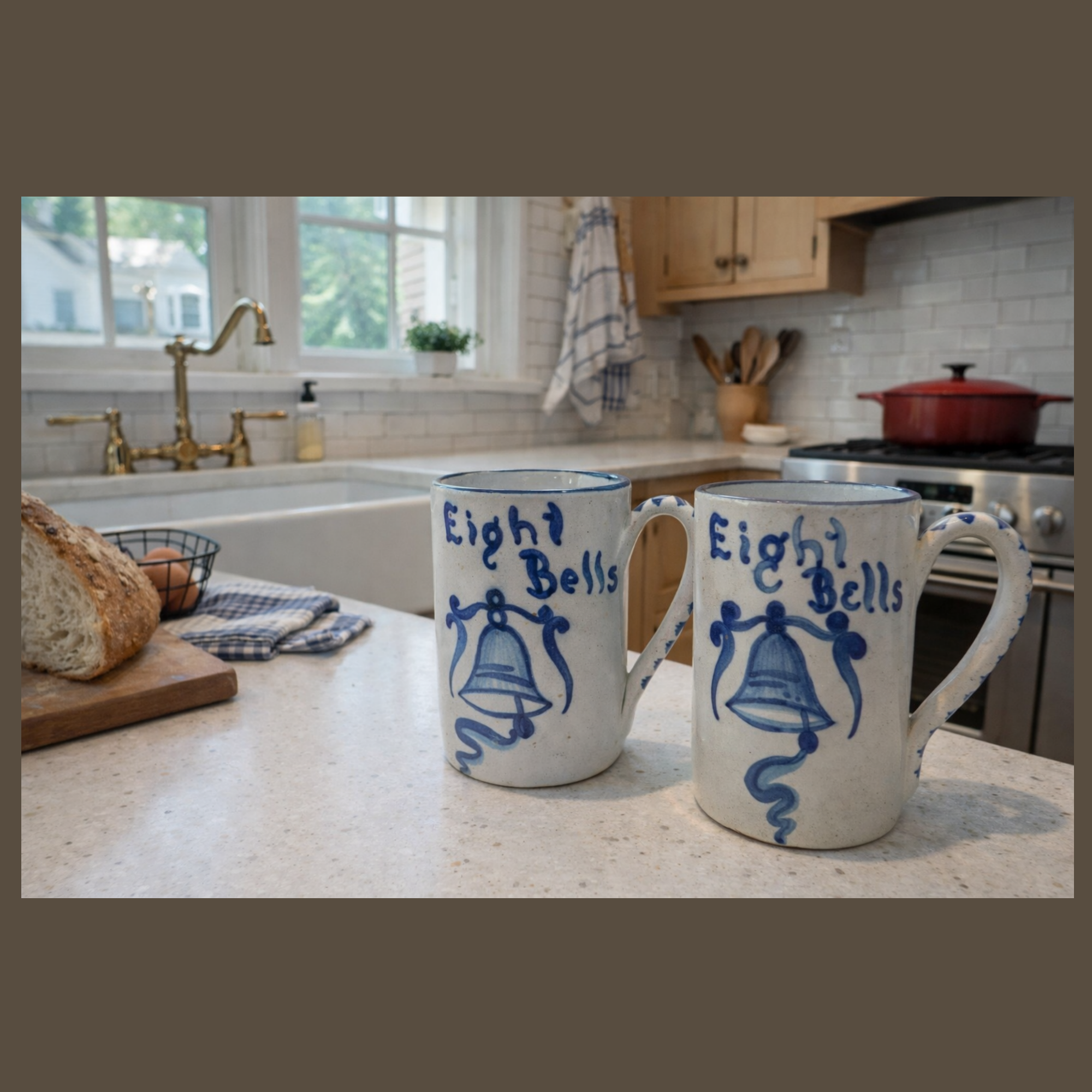 Eight Bells Nautical Theme Mugs by Knesseth Denisons