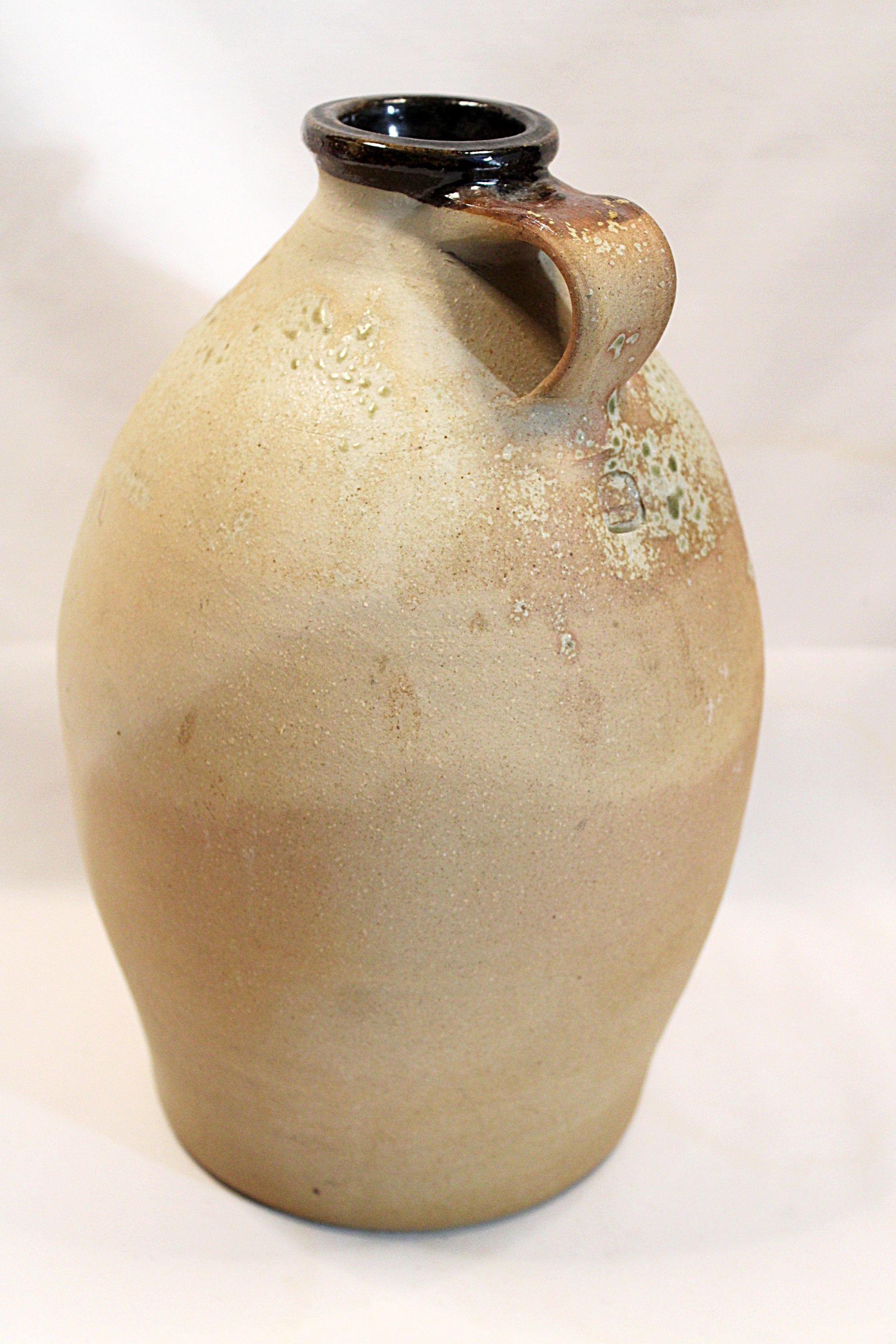Studio Stoneware Pottery Jug by Ernest Gentry