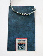 SAILOR'S VALENTINE Handmade with Seashells and Mahogany authentic models ifo card back view