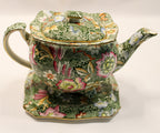 Jacobina Pattern Royal Winton Athena Teapot and Trivet England
