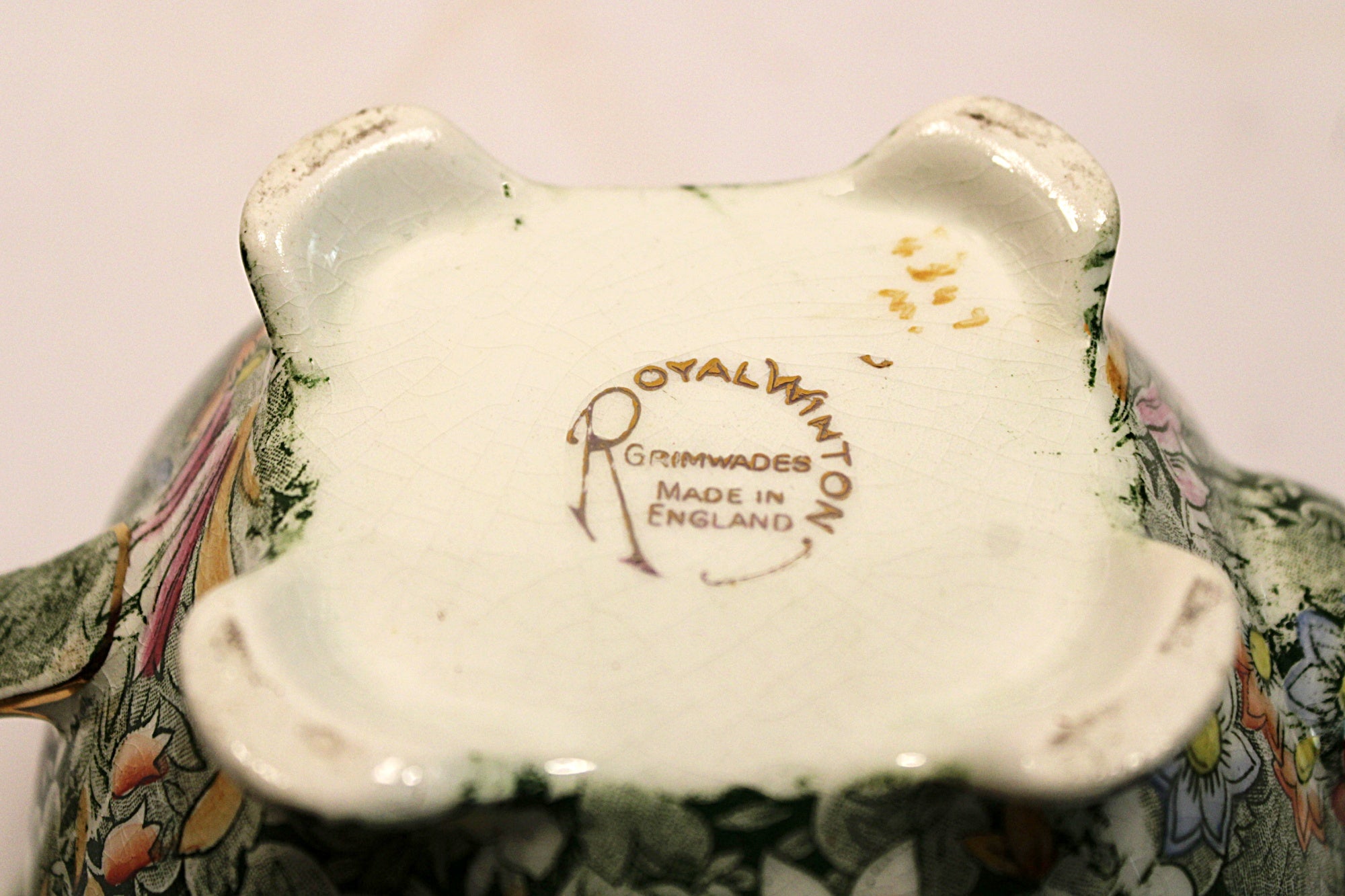 Jacobina Pattern Royal Winton Athena Teapot and Trivet England