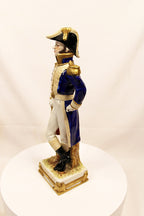 Vintage Porcelain Figurines Trio of French Generals Hand Painted